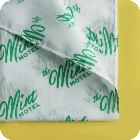 The MINT BANDANA, White