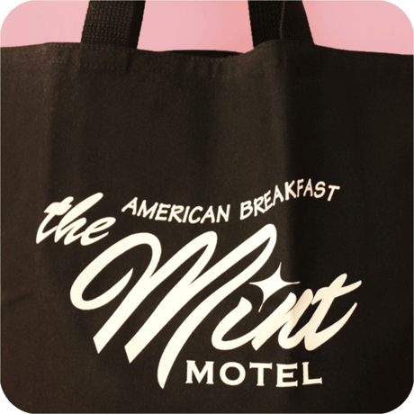 The MINT "TOTE BAG / BLACK"