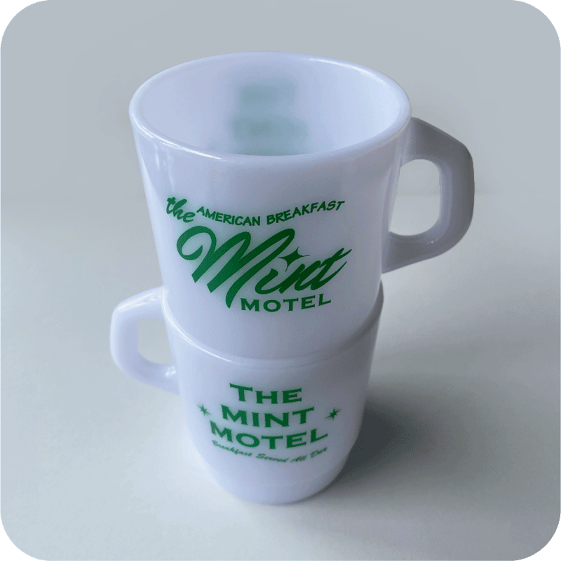 The MINT PLASTIC STACKING MUG / WHITE | The MIN