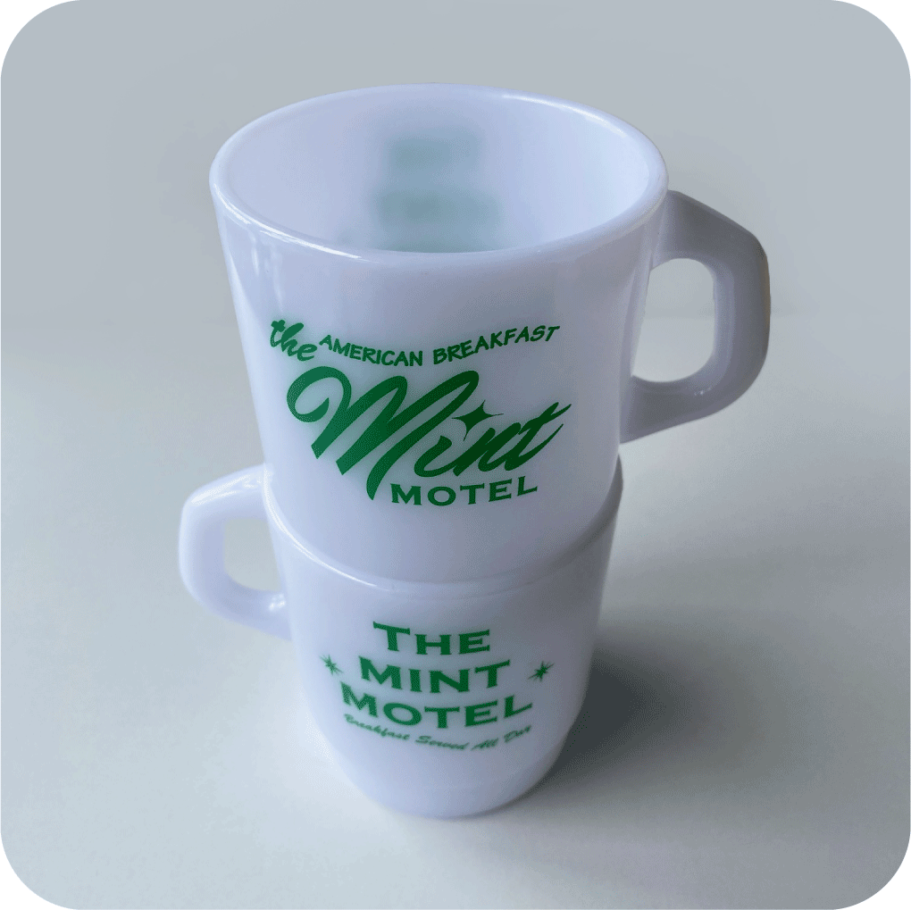 The MINT PLASTIC STACKING MUG / WHITE | The MIN