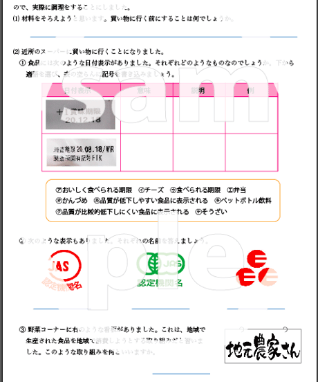 １３ まかせてね今日の食事