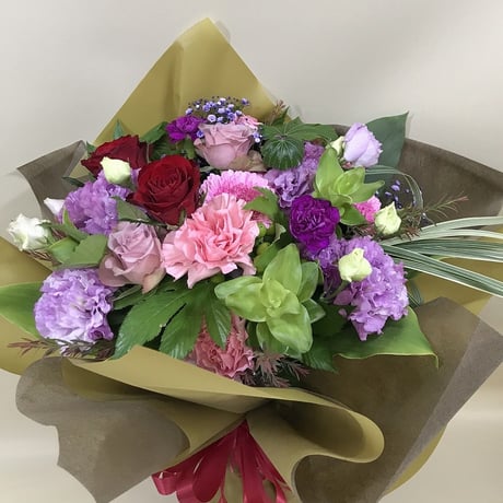 （スタッフ手渡配送）季節のおすすめ花束standaed