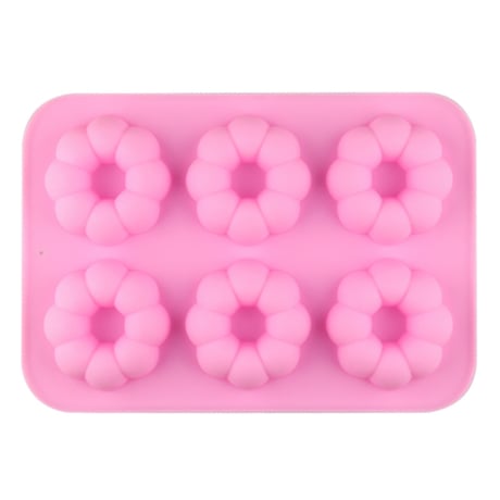 花　ドーナツ  シリコンモールド型 ドーナッツ ドーナツ
