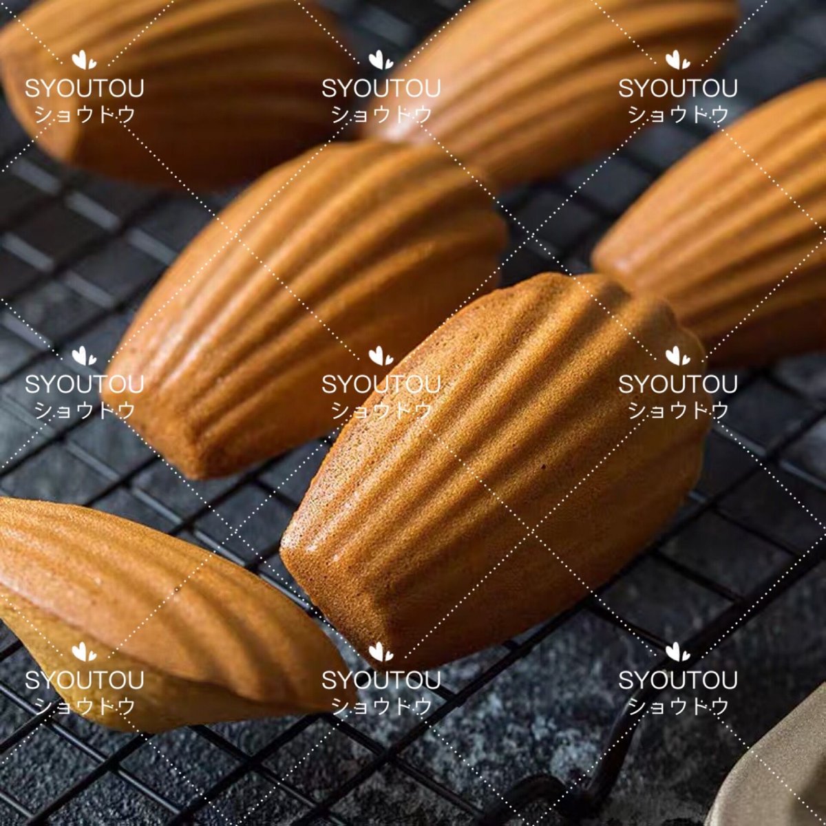 三能ジャパン- マドレーヌ型 深貝殻型 SN61095 5個 | SYOUTOU