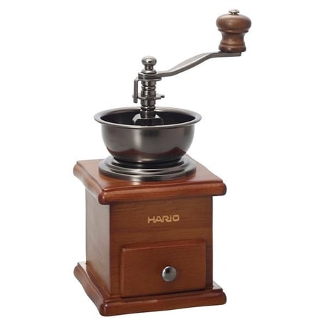 HARIO 手挽き ココーヒーミル スタンダード 	MCSR-1 木色 角形