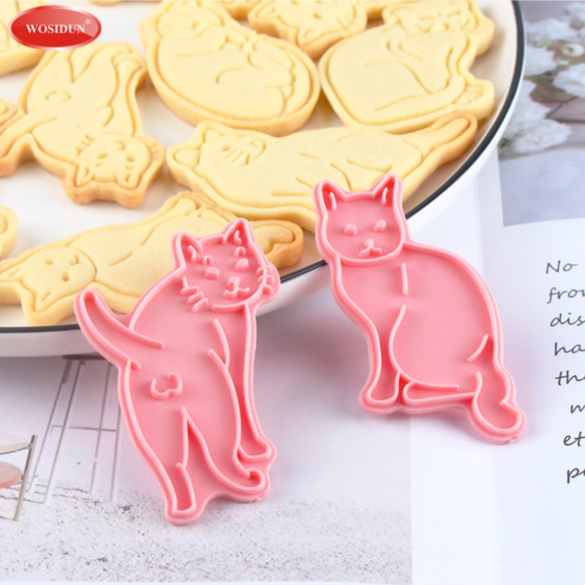 猫型クッキー型 9個セット 楽天市場】KUNNKENN クッキー型 【ねこ・肉球など9個セット