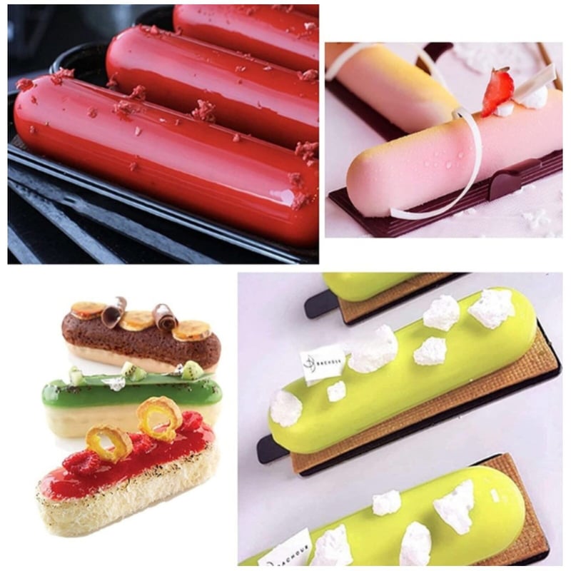 エクレア シリコンモールド型 楕円型 ムース型 | SYOUTOU