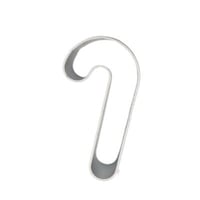 クリスマス　杖の形　アルミ クッキー型　抜き型  杖飴
