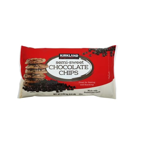 カークランドシグネチャー チョコレートチップ 2.04kg 溶けにくいチョコチップ