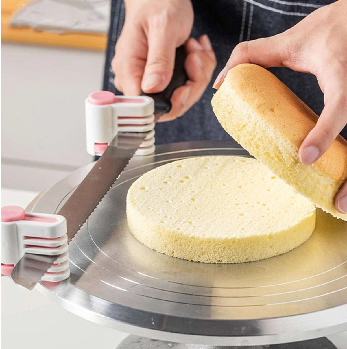 製菓・製パン用具セット スポンジカット補助具 セット パンスライサー ケーキスライサー | SYOUTOU