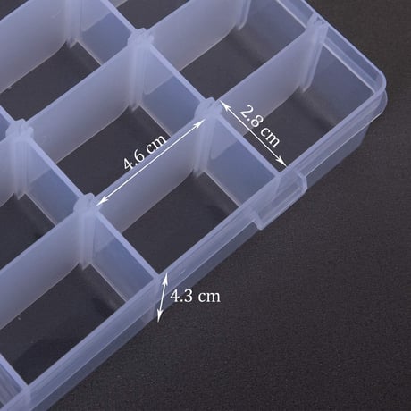 プラスチック　口金 収納ケース 27*17.5cm 口金 収納ボックス