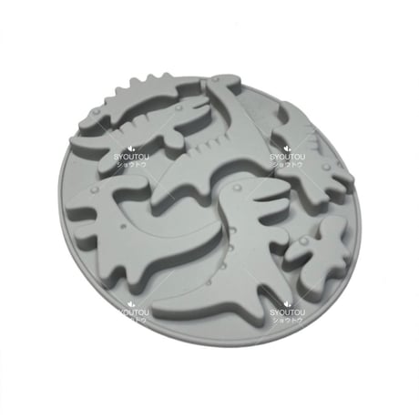 恐竜 シリコンモールド 型 恐竜型 首長竜 トリケラトプ ス ティラノサウルス ステゴサウ ルス 動物型