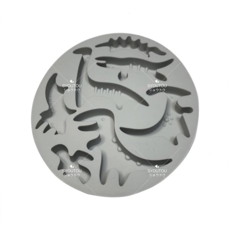 恐竜 シリコンモールド 型 恐竜型 首長竜 トリケラトプ ス ティラノサウルス ステゴサウ ルス 動物型