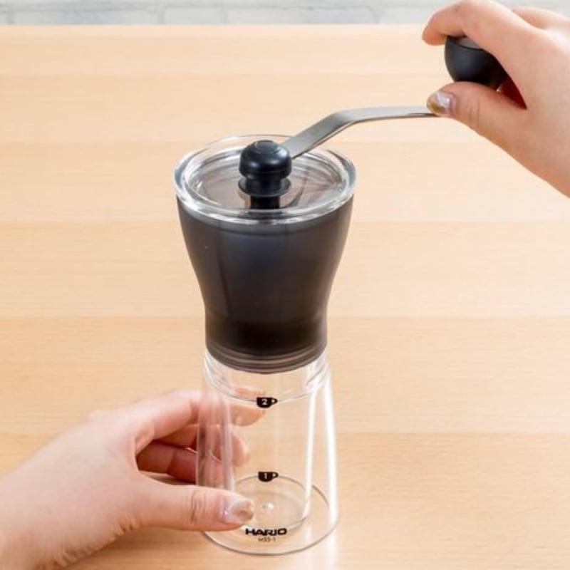 HARIO コーヒーミル MSS-1TB ハリオ コーヒーミル セラミックスリム MSS-1TB|珈琲・紅茶とお