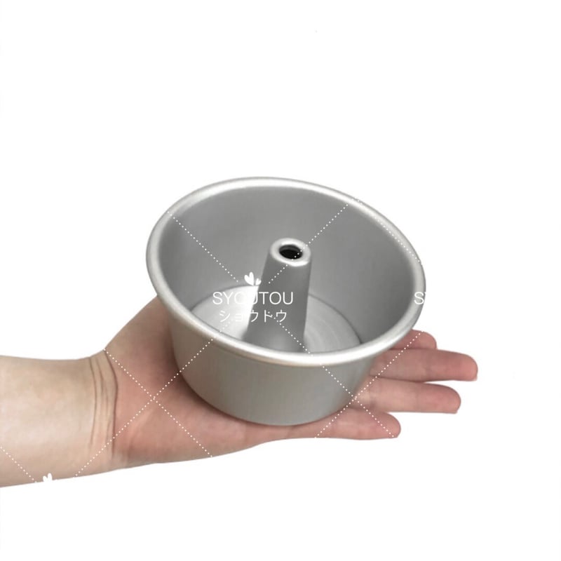 新品（送料無料）10CM アルミ シフォンケーキ型 SN5280 6個セット 三能ジャパン- 10CM アルミ シフォンケーキ型 SN5280 | SYOUTOU