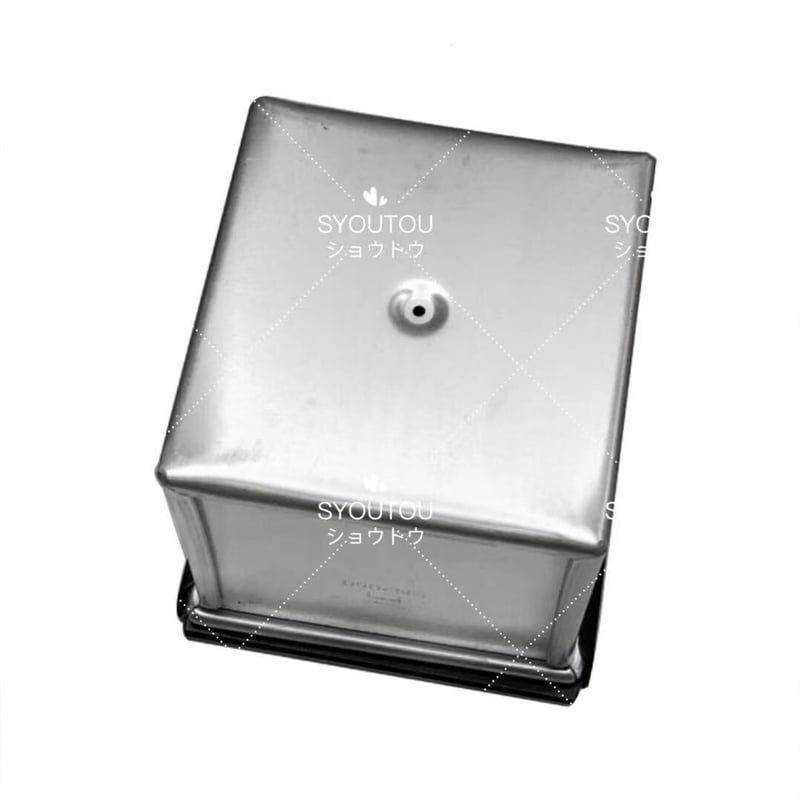 三能ジャパン- サイコロ食パン型 12CM正角型 （フタ付)1斤 SN2050