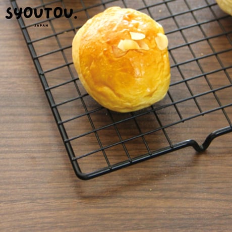 大号 黒色 ステンレス ケーキクーラー 40*25.5CM 冷却ラック 家庭用