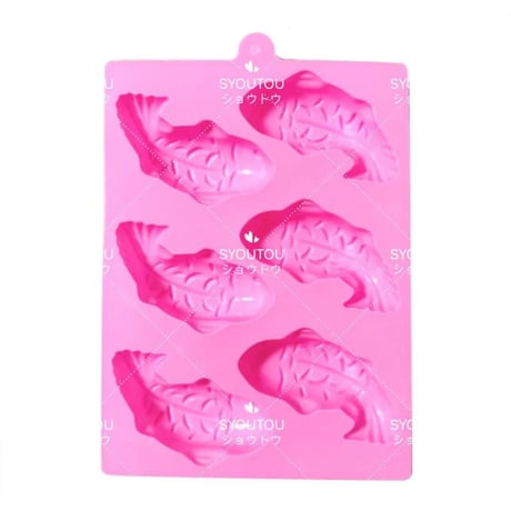 鯉 シリコンモールド型 鯉魚　立体　魚