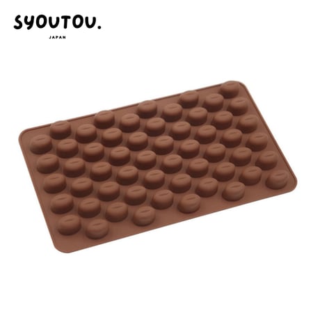 小コーヒー豆　シリコンモールド型　コーヒー豆   チョコモールド型　チョコ型　コーヒー飴