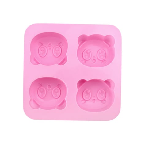 パンダ シリコンモールド型 ジャイアントパンダ くまちゃん 熊 クマ 動物
