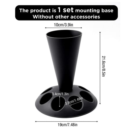 絞り袋　スタンド　2色 ケーキデコレーション 8スロット付き 初心者 絞り 補助工具