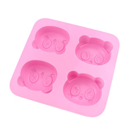 パンダ シリコンモールド型 ジャイアントパンダ くまちゃん 熊 クマ 動物