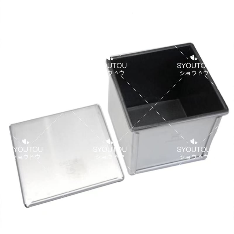 値下げ【中古】サイコロ食パン型(正角型 ) SN2050 12個セット 三能ジャパン- サイコロ食パン型 12CM正角型 （フタ付)1斤
