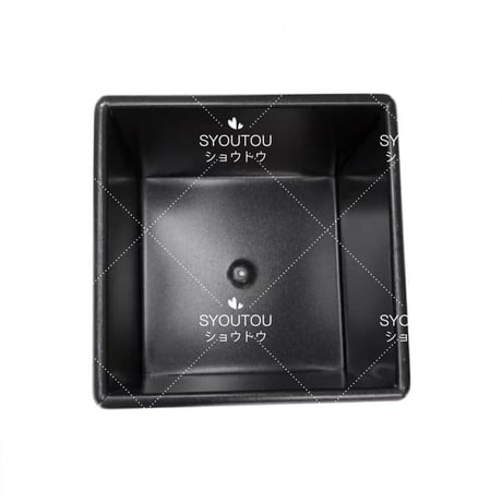 三能ジャパン- サイコロ食パン型 12CM正角型 （フタ付)1斤 SN2050