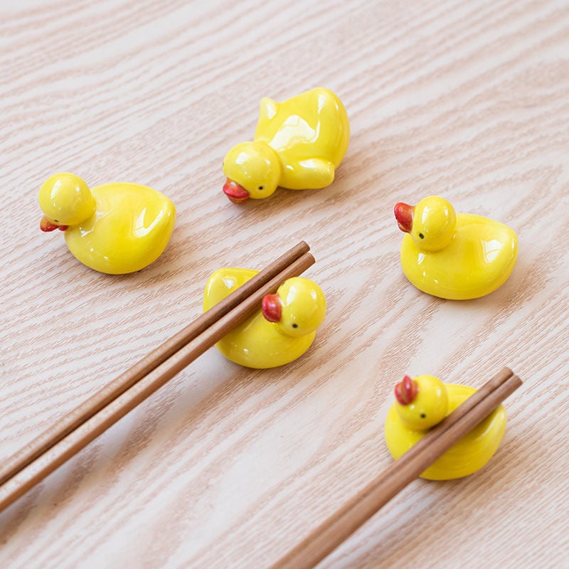 アヒルちゃん 箸置き 5個セット 和食器 ラバーダック ダーク アヒルちゃん 箸置き 5個セット 和食器 ラバーダック ダーク