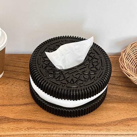 チョコクッキー　ティッシュケース おしゃれ オレオ お菓子