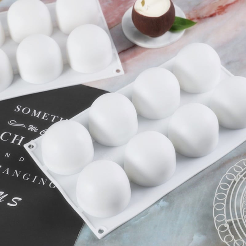 ココナッツ シリコンモールド型 ココナッツ型 丸形 ボール型 ムース型