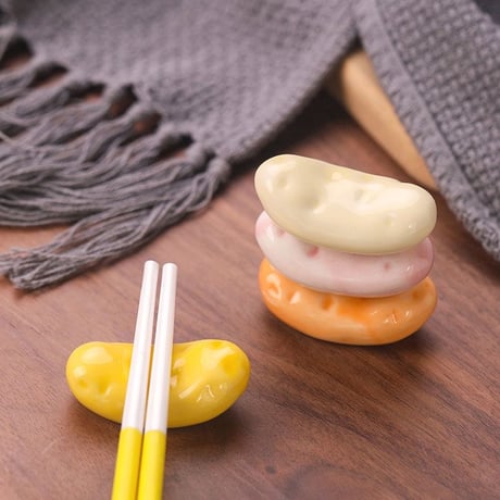 じゃがいも 箸置き 6色セット じゃが芋 野菜 シリーズ 和食器 可愛い 唐辛子の箸置き 陶器製