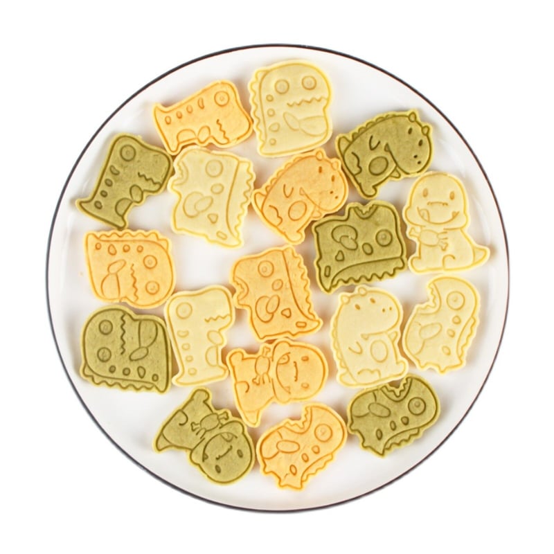 恐竜 クッキー型 6個セット 動物抜き型 型抜き アイシングクッキー型