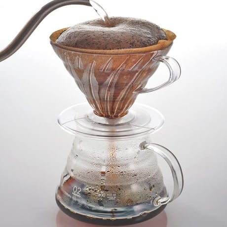 HARIO  ハリオ V60 透過 コーヒードリッパー  透明 AS樹脂 01 02 03