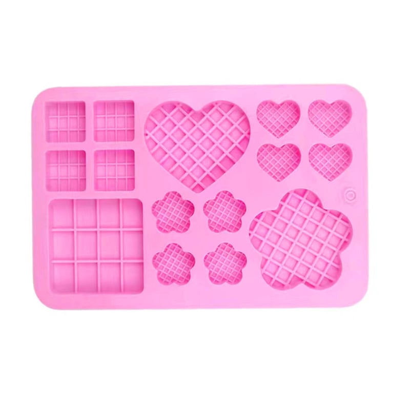 ワッフル シリコンモールド型 ハート型 はな型 | SYOUTOU