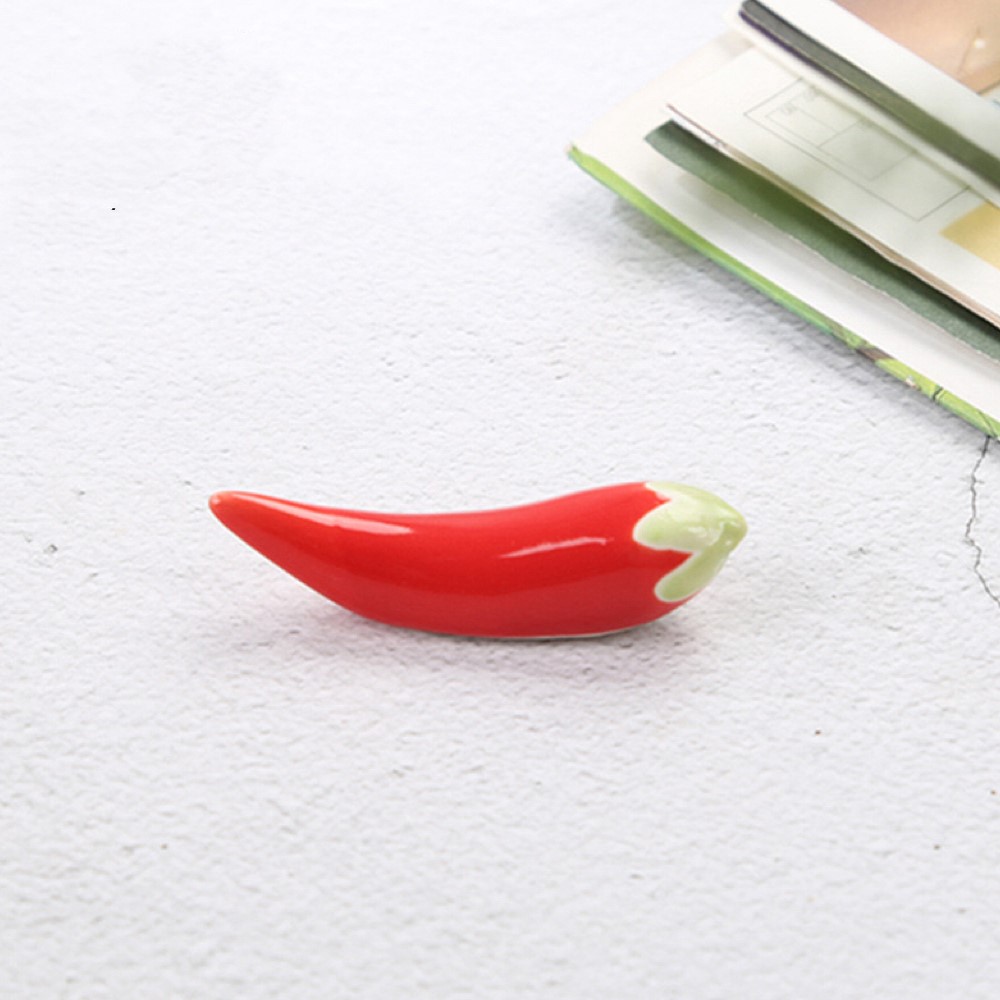 新品 箸置き 唐辛子 唐辛子 箸置き 6色セット 赤とうがらし 激辛 辛い 青色唐辛子 和