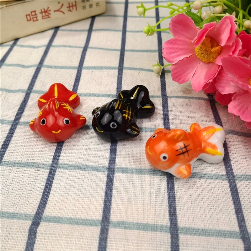 金魚 箸置き 6個セット さかな 魚 動物 和食器 可愛い 金魚の 金魚 箸置き 6個セット さかな 魚 動物 和食器 可愛い 金魚の
