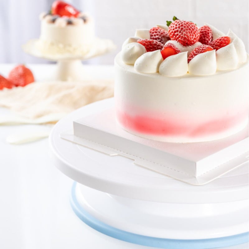 ホウイト プラスチック ケーキ回転台 ケーキ回転台 | SYOUTOU
