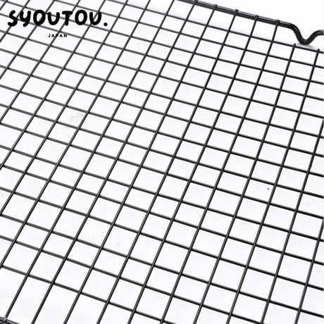 大号 黒色 ステンレス ケーキクーラー 40*25.5CM 冷却ラック 家庭用