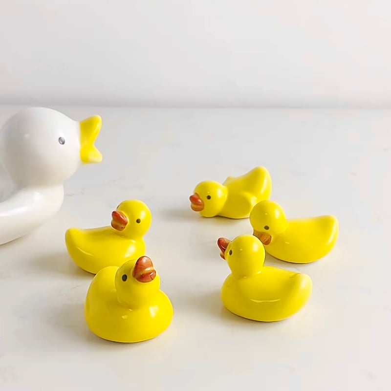 アヒルちゃん 箸置き 5個セット 和食器 ラバーダック ダーク アヒルちゃん 箸置き 5個セット 和食器 ラバーダック ダーク