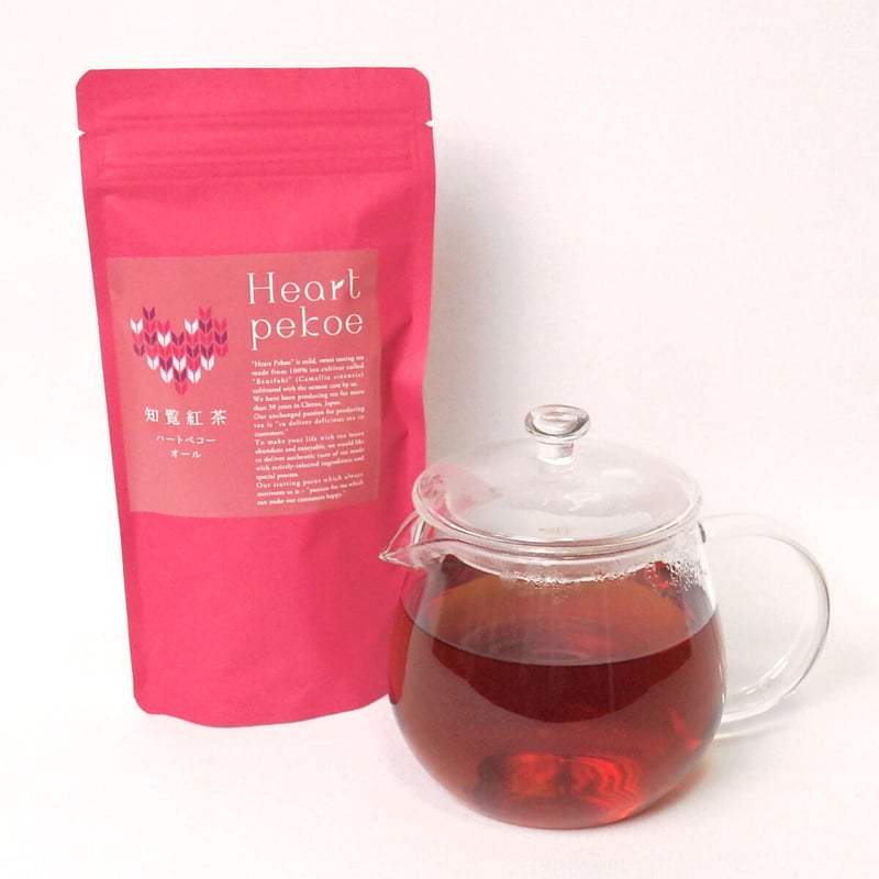 紅茶　愛莉65個 知覧心茶堂】知覧紅茶 ハートペコーオール（3g×18p）✕2パック