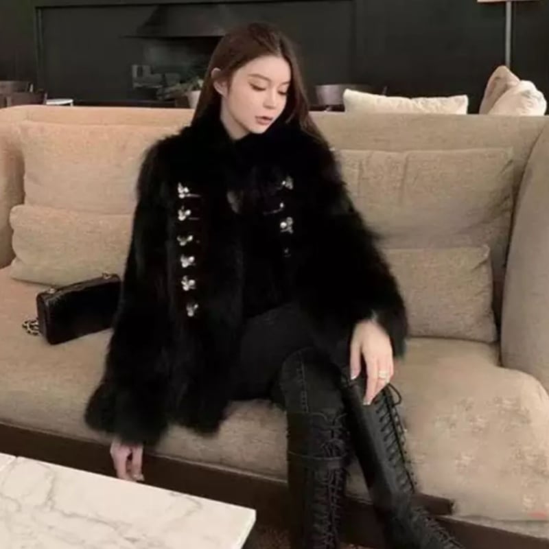ナポレオンファーコート/アウター/2色展開/S.M.L/2021AW | trendgossip
