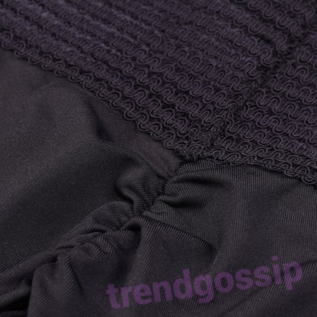【Red L即納】ハイウエストシースルーギャザーレギンス/フィットネス/4色展開/S～XL