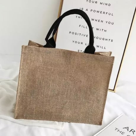 【即納】HELLOWEEKENDタッセルリネントートバッグ/鞄/2色展開/2020SS