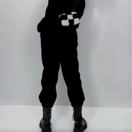 裏起毛スポーティーメンズライクセットアップ/4色展開/S〜XL/2022AW