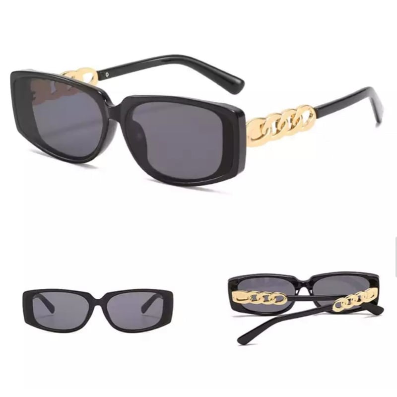 サイドチェーンデザインサングラス/7色展開/2022SS | trendgossip