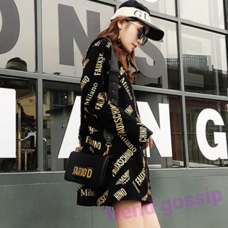 【M即納】ランダムゴールドロゴロングスリーブプルオーバー/S～XXXL/2019AW