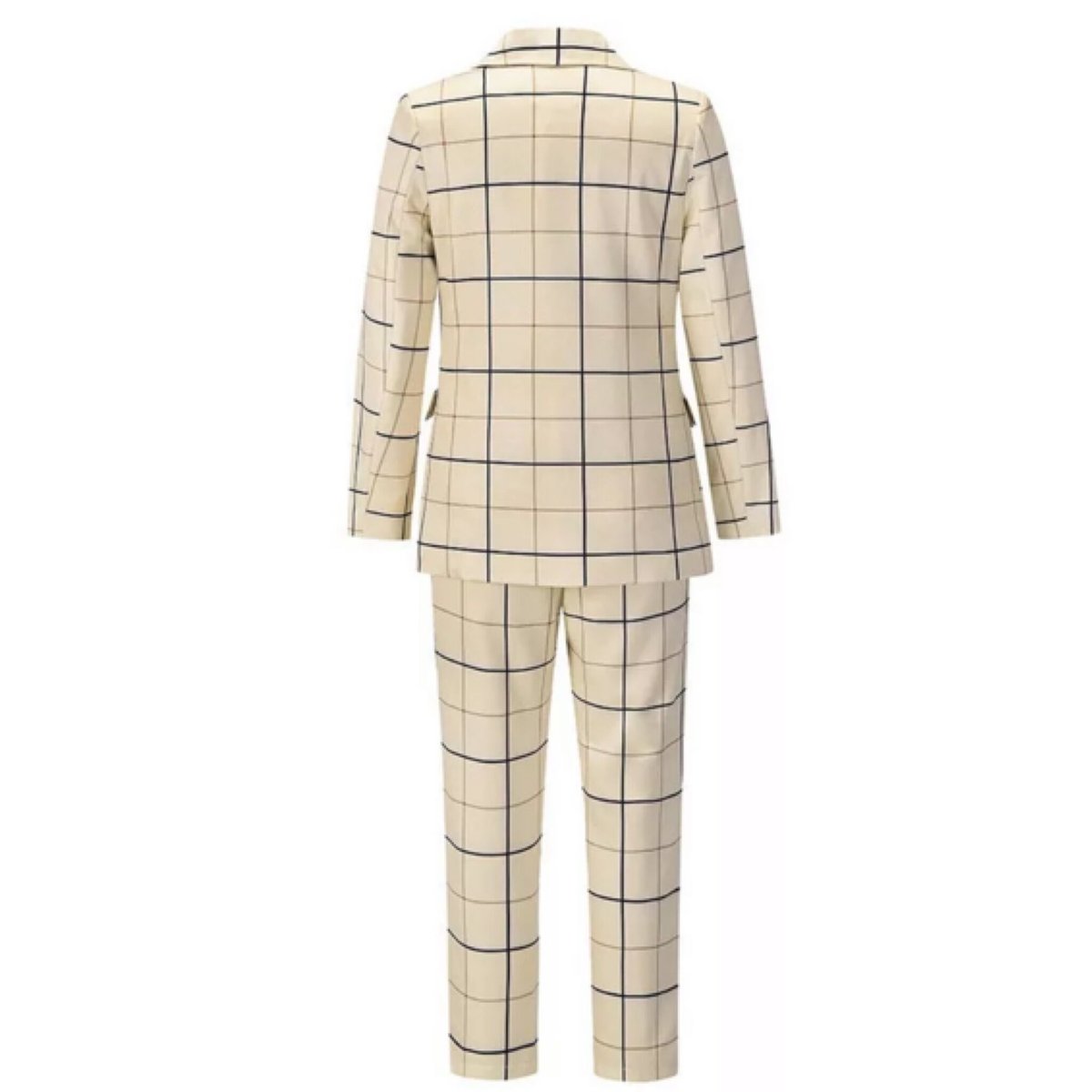 グラフチェック柄ジャケットセットアップ/スーツ/5色展開/S〜XXL