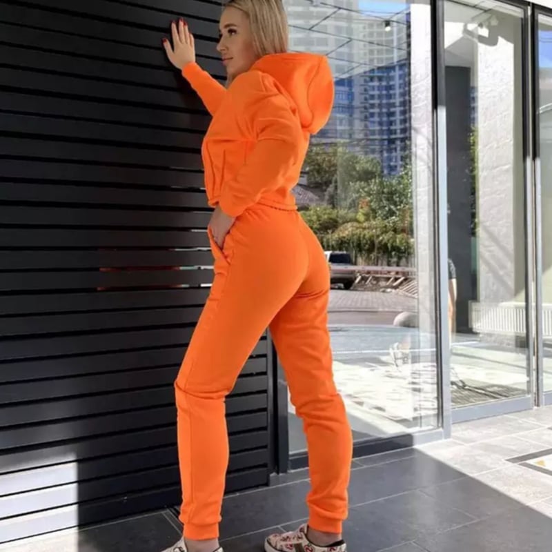 裏起毛バックレースアップパーカースウェットセットアップ/4色展開/S