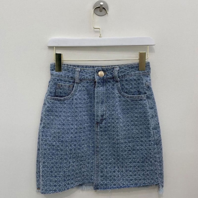 大幅にお値下げ‼️‼️Healthy denim デニムジャケットスカートセット ショートデニムジャケット&スカートSET | レディース